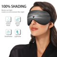 thumbnail image 5 of IAUYY Sleep Mask, Super Soft Eye Masks with Adjustable Strap, Lightweight Comfortable Blindfold,Perfect Blocks Light for Men Women Symbol Of Power, 5 of 7