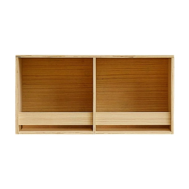Caja nido para periquitos, jaula para palomas, nido para pájaros, caja de cría para pájaros, casa para pájaros 2 cuadrículas de 60cmx30cm