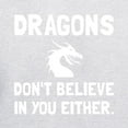thumbnail image 3 of CafePress - Dragons Dont Believe Sweatshirt - Pullover Hoodie, Hooded Sweatshirt, 3 of 4
