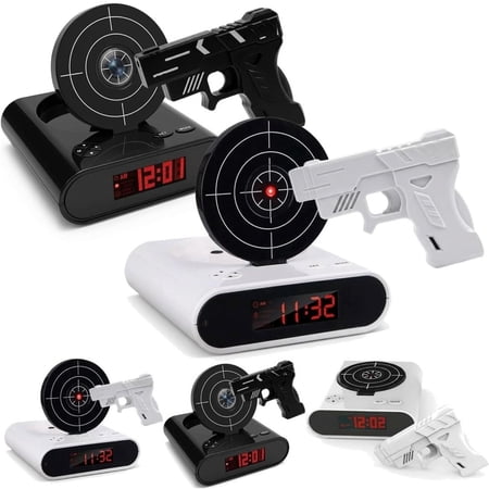 Target Alarm Clock – Shot Timer, Shooting Timing Clock , Interactive Digital Wake Shot, 2 Alarm photo Target Alarm Clock – Shot Timer, Shooting Timing Clock , Interactive Digital Wake Shot, 2 Alarm