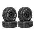 thumbnail image 3 of 4 ruedas y neumáticos para coche RC 1/10, componentes de piezas para coche RC, neumáticos fáciles de instalar, accesorios de repuesto para juguetes de, 3 of 8