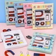 thumbnail image 4 of Science Magnet Set Science Experiment Tool Educational Study B0 Physics R2M, 4 of 9
