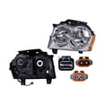 thumbnail image 1 of Faro Grand Cherokee 2005 A 2010 Jeep Izq Fdo Crom C/Cto Ámbar DEPO ., 1 of 4