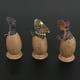 thumbnail image 1 of Huevo de dinosaurio, 3 piezas/set Figura Huevos de dinosaurio Figura Huevos de dinosaurio Juguete de huevo de dinosaurio Rendimiento inigualable, 1 of 8
