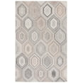 thumbnail image 2 of SAFAVIEH Abstract Benton Geometric Wool Area Rug, Natural/Gray, 5' x 8', 2 of 11