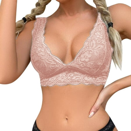 

KmaiSchai Women S Short Cover Up Latest Classic Deep V Style Hollow Design Wire Women Lace Beauty Back Tube Top Bra Athletic Tops For Women Set Crop Top For Girls Lace Camisole Lingerie For Women Wo