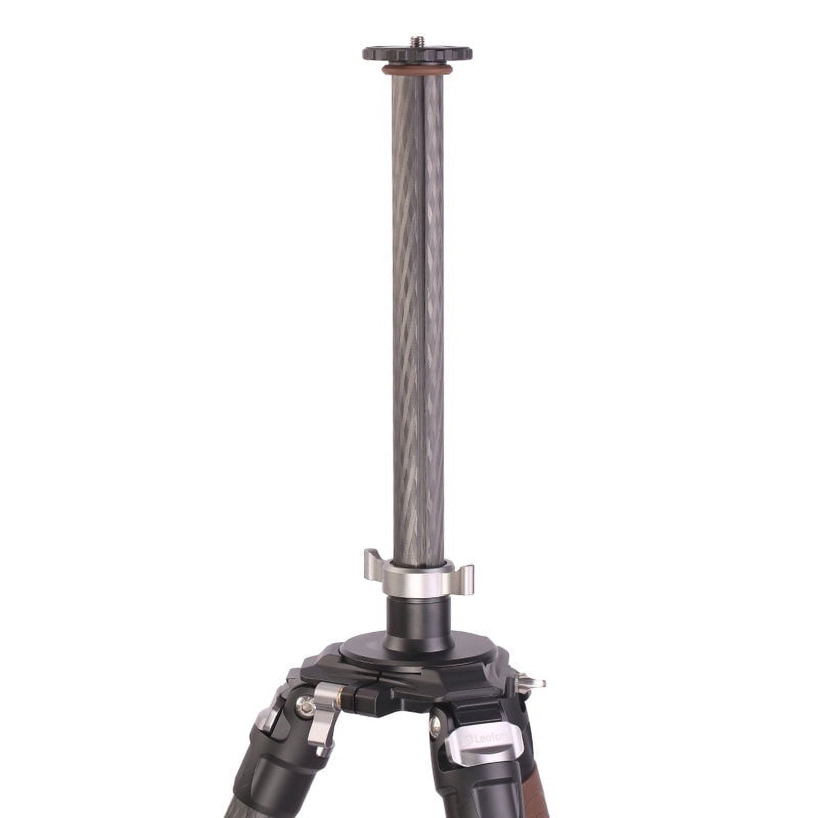 Leofoto  Carbon Fiber Center Column for 75mm Bowl Tripods, Black
