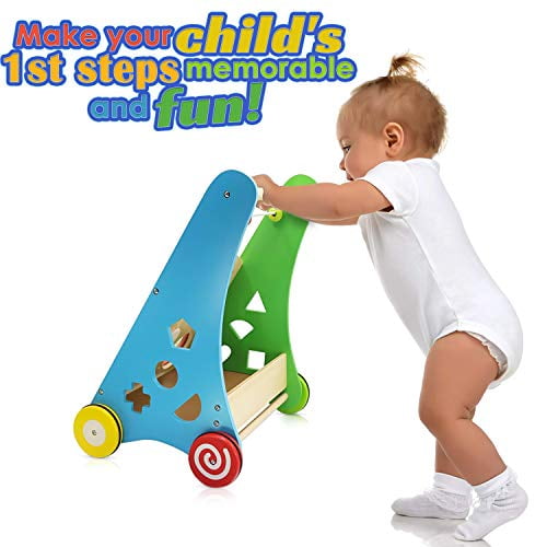 Trotteur pour bébé - Table activité bébé - Animaux volants