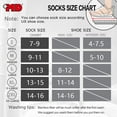 thumbnail image 5 of +MD 6 Pack Mens Bamboo Ankle Socks Extra Heavy Full Cushioned Work Socks Moisture Wicking Sports Quarter Socks Grey(6pairs) 13-15, 5 of 7