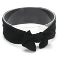 thumbnail image 2 of BYHONG 1Pc Cute Baby Toddler Bowknot Headband Hairband Headwear Soft Baby Gifts black One Size, 2 of 2