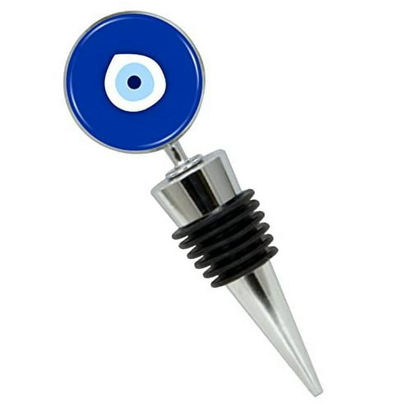 Evil Eye Wine Bottle Stopper In Gift Box, Perfect For House Warming Gift