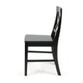 thumbnail image 6 of Bono Acacia Wood Dining Chairs, Set of 2, Black, 6 of 7