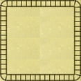 thumbnail image 1 of Ahgly Company Machine Washable Indoor Square Transitional Sun Yellow Area Rugs, 5' Square, 1 of 7
