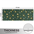 thumbnail image 5 of Kitchen Rugs Sets Of 2,Green Sun Moon Star Planet Cloud Pattern Anti Fatigue Kitchen Mat Rugs Non Slip Washable,Decorative Kitchen Floor Mats for Kitchen,Sink,Laundry,17"X47", 5 of 5