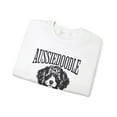 thumbnail image 3 of Adult Women Aussiedoodle Mama Crewneck Sweatshirt Miniature Aussiedoo Shirt, 3 of 4