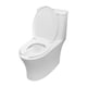 thumbnail image 1 of sanitario rivoli 1 pieza alargado 4.8 l blanco altura confortable, 1 of 8