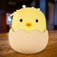 thumbnail image 3 of Lampe de Nuit, Forme Mignonne de Chick USB LED Lampe de Nuit USB Performance Fiable, 3 of 13