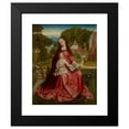 thumbnail image 2 of Aert van den Bossche 12x14 Black Modern Framed Museum Art Print Titled - Virgin and Child in a Landscape (C. 1492-98), 2 of 5
