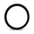 thumbnail image 2 of Silicone Black 5.7mm Domed Band Size 10 Ring for Women and Men - .8 Grams, 2 of 2