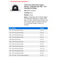 thumbnail image 2 of Center Drive Shaft Center Support Bearing - Compatible with 1960 - 1974 Chevy K10 Pickup 1961 1962 1963 1964 1965 1966 1967 1968 1969 1970 1971 1972 1973, 2 of 2