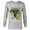 Athletic Heather, variant on Comics Wolverine Classic Logan Retro - Long Sleeve T-Shirt for Men- Customized-Athletic Heather