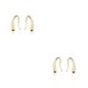 thumbnail image 3 of Guardurnaity 1 par de pendientes de gancho de compromiso estéticos, joyería de vacaciones, accesorios de regalo personalizados para novia e hija Type3 NO3, 3 of 6