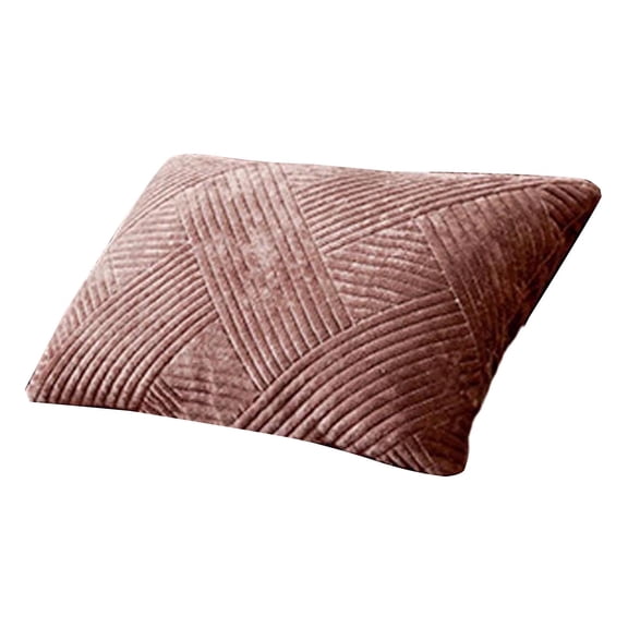 Geometric Quilted Throw Pillow 12x20 Inch Soft Plush Lumbar Cushion Farmhouse Boho Style Square Decorative Pillow for Living Room Sofa Couch Bed Home Decor
