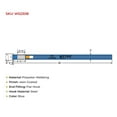 thumbnail image 6 of 4 Pack 2"x30' Winch Straps w/ Flat Hook - 3333lbs WLL - Blue Heavy Duty 2 Inch Cargo Control Tie Down Straps for Flatbed Truck Utility Trailer, 6 of 9