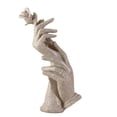 thumbnail image 1 of Escultura de manos decorativas de resina decoración del hogar amante de la boda (gris) Sincero Electrónica, 1 of 5