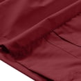 thumbnail image 5 of Aimik Men's Classic Cargo Shorts White Drawstring Side Flap Pockets Breathable Summer Shorts for Beach Vacation Lounge Wear, 5 of 6