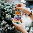 thumbnail image 7 of Yhmxh Mini Crochet Christmas Tree Hanging Ornaments with Bell Handmade, Hand-Knitted Car Mirror Hanging Accessories Christmas Decor Xmas Cheer Gifts Christmas Tree Decorations for Home Decor Party, 7 of 7