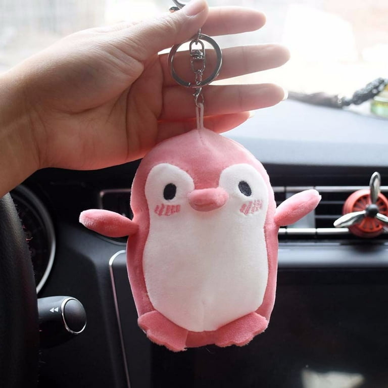 Stuffed penguin deals keychain