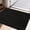 Black, variant on JAATOP Doormat for Inside 20"x 32", Door Mat for Entryway Indoor,  Non Slip Washable Welcome Mat, Brown