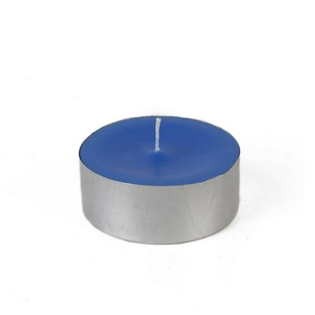 Jeco CTM-007-12 Mega Oversized Tealights, Blue - 144 Piece