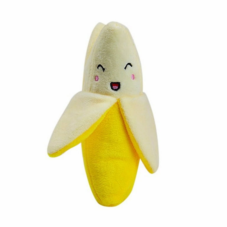 Lovely Pet Product Fruit Vegetable Pet Dog Cat Sound Squeakers Squeaky Toy  for Small Dog Chihuahua Dog Chew Plush Toy