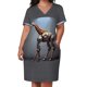 thumbnail image 2 of CyberGiraffe-vestido holgado con bolsillo para mujer vestido de fiesta de lujo vestidos elegantes de fiesta para mujer vestidos de playa de verano, 2 of 6