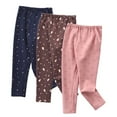 thumbnail image 4 of PENGXIANG 1-8T Enfants Tout-Petits Garçons Filles Leggings d'Hiver Pantalons Doux Ajustés Bas Extensibles Pantalons en Molleton, 4 of 9