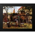 thumbnail image 2 of Van Gogh, Vincent 14x12 Black Modern Framed Museum Art Print Titled - Terrace Of La Guinguette Cafe, 2 of 5