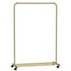 thumbnail image 1 of Perchero SONGMICS con ruedas, capacidad de carga de 110 libras, dorado, 1 of 8