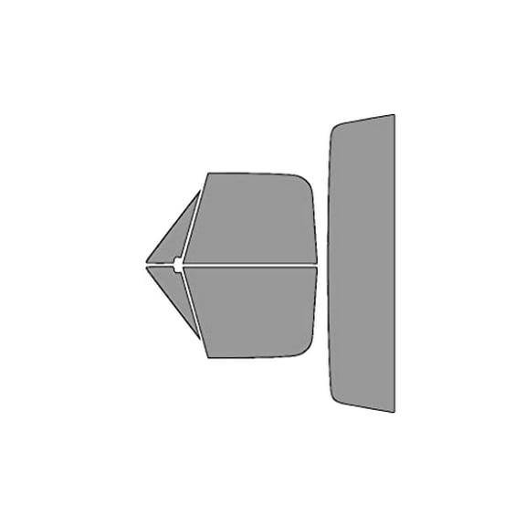 Rvinyl Car Window Pre Cut Tint Film DIY Kit Complete 50% Fits Chevrolet Pick Up 1967-1972