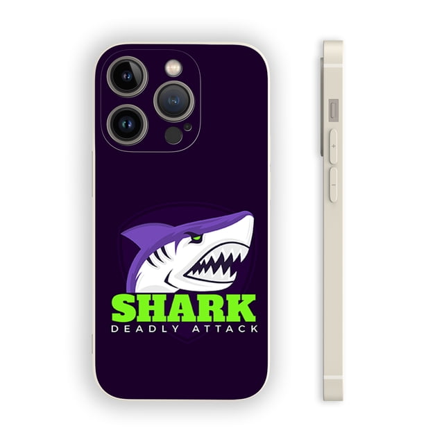 Haga una declaración con la funda de su teléfono: Ilustración de dibujos animados extravagantes Funda de teléfono plateada colorida de doble capa esmerilada para iPhone 15 Pro Max 14 13 12 Pro 11