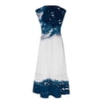 thumbnail image 4 of Mefallenssiah Robe Imprimée Sans Manches à Col Rond pour Femme, 4 of 4