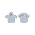 thumbnail image 2 of BemeyourBBs Toddler Baby Girls Boys Swim Cover Up Swimwear Poncho Kids Cotton Gauze Swimsuit Coverup Beach Bathing Suit Bathing Robe Short Sleeve Hooded Coverups Beachwear Wrap, 2 of 9