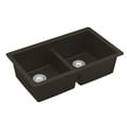 thumbnail image 5 of Karran Usa QU-810-BR 32" Undermount Double Equal Bowl Quartz/Granite Kitchen Sink - Brown, 5 of 5