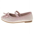 thumbnail image 3 of Kensie Girl Toddler Ballerina Flats, Pink Glitter, 8, 3 of 8