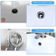 thumbnail image 4 of Piezas De Cascadas De Anillo De Desbordamiento, Cocina Decorativa, Baño, Baño, Tapa De Lavado De Lavabo Redondo para Dormitorio, 4 of 5