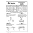 thumbnail image 5 of Jofran Ashland Glass Top Coffee Table in Rich Chocolate, 5 of 5