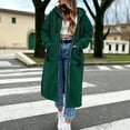 thumbnail image 2 of Qiopertar Women's Hoodies Zip Hooded Long Sleeve Oversized Fleece Coat Casual Warm Fall Winter Loose Cardigan Sweatshirt, Green 3XL, 2 of 7