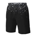 thumbnail image 4 of Fotbe Silver Glitter1 Trajes de Baño Estampados para Hombre, Shorts de Verano de Secado Rápido, Ropa de Playa, Bañadores-3X-Large, 4 of 6