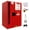 Red(23 x 18 x 35 in), variant on Chemical Storage Cabinet, 18.11"x 18.11"x 23", Anti-Static Grounding, Fireproof Cabinet, Safety Storage Unit, Lab, Shipyard, Factory